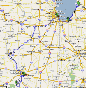 Travelogue: St. Louis To Indiana 