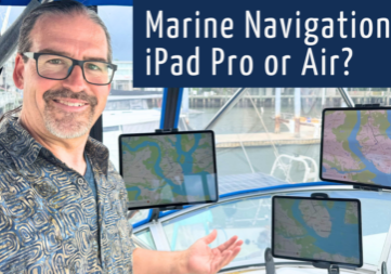 apple ipad pro or air for marine navigation